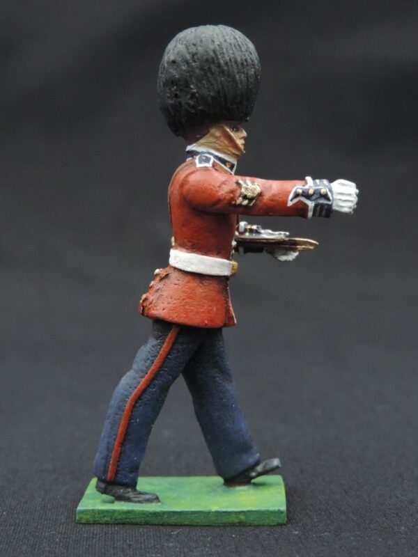 54mm Metal Cast Toy Soldier. Scots Guards Baton