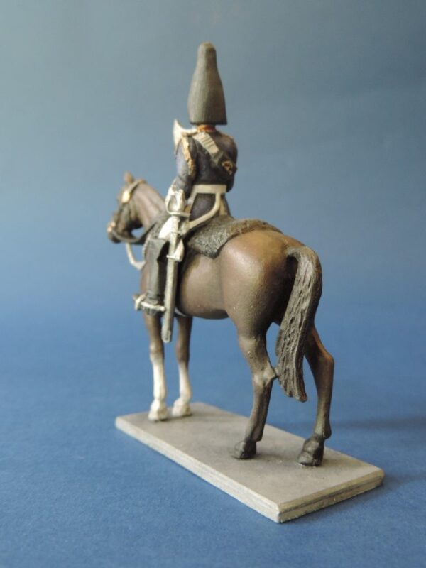 54mm Metal Cast Toy Soldier. Mounted Blues And Royals Farrier