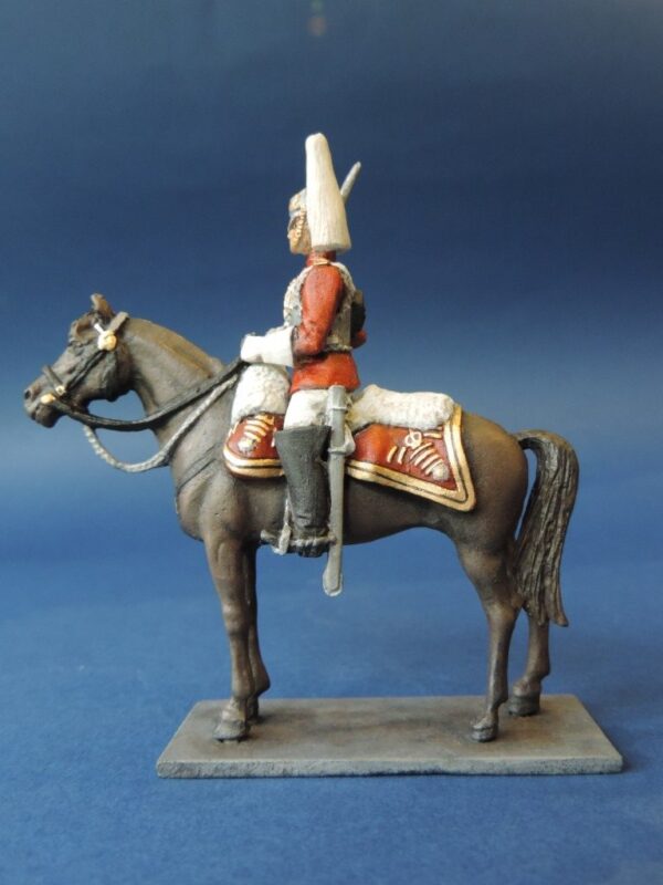 54mm Metal Cast Toy Soldier. Mounted Lifeguard Officer