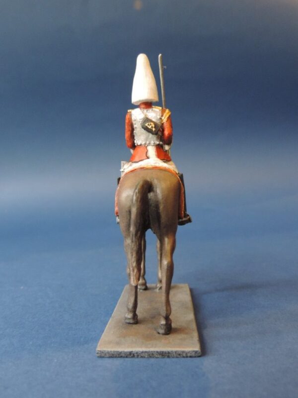 54mm Metal Cast Toy Soldier. Mounted Lifeguard Officer
