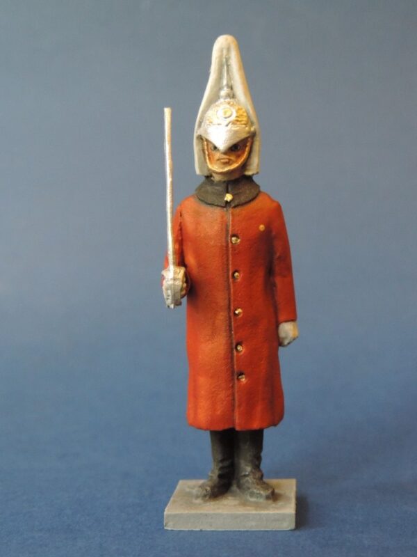 54mm Metal Cast Toy Soldier. Lifeguard At Attention