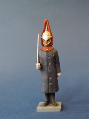 54mm Metal Cast Toy Soldier. Blues And Royals At Attention