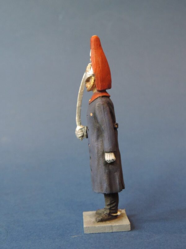 54mm Metal Cast Toy Soldier. Blues And Royals At Attention