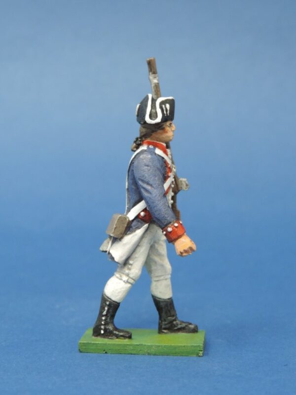 54mm Metal Cast Toy Soldier. American Revolution Continental