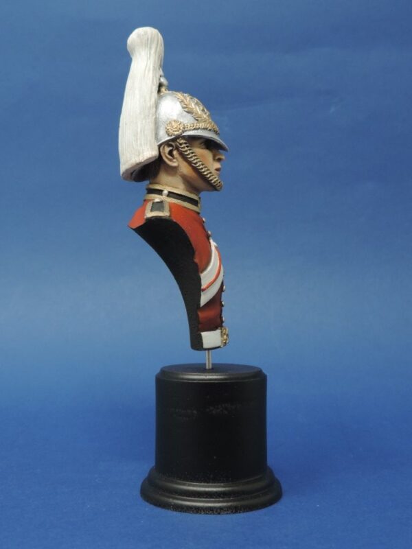 Hand Painted 100mm Horse Guards Lifeguard Military Bust Produced By Loggerheads Military Studio