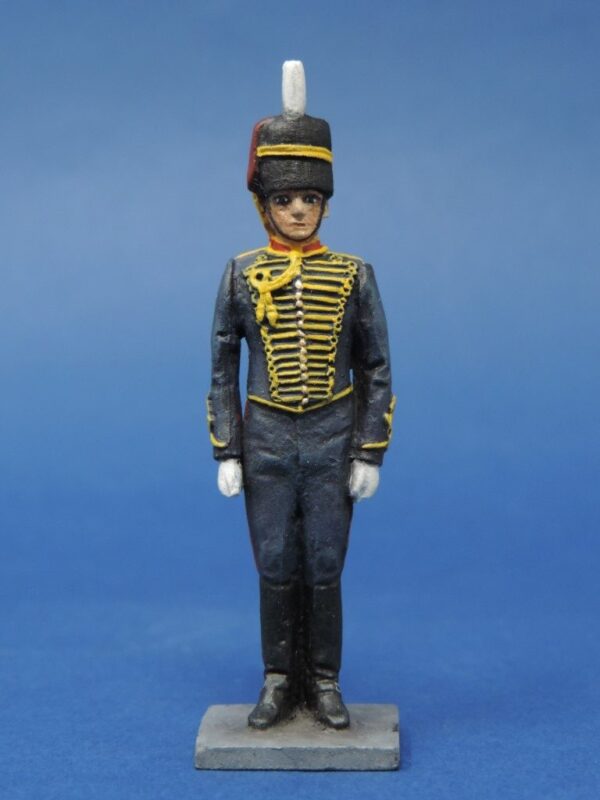 54mm Metal Cast Toy Soldier. Royal Horse Artillery Gunner Standing