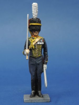 54mm Metal Cast Toy Soldier. Royal Horse Artillery Officer Standing