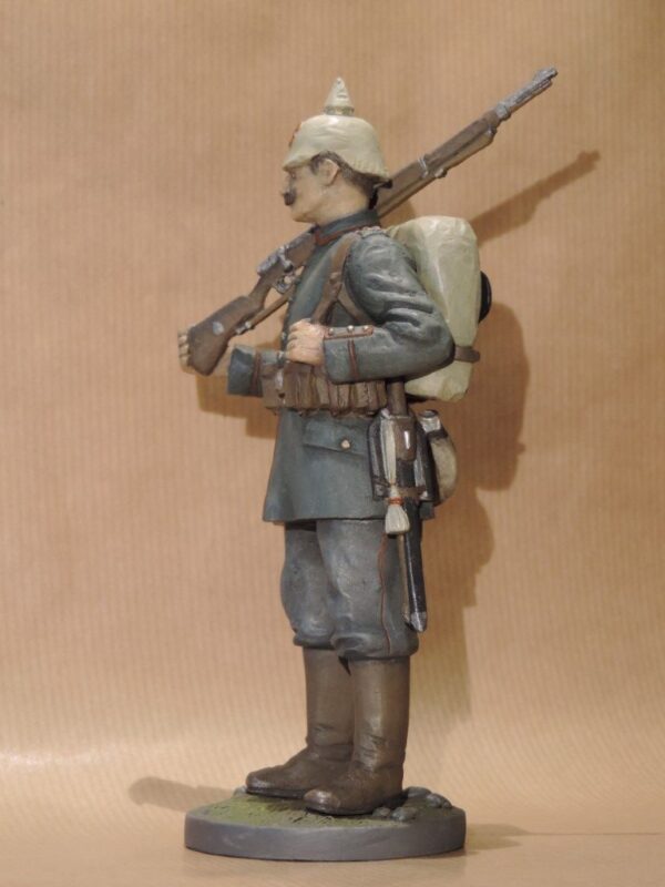 Hand Painted 120mm Resin Military Figure German Infantryman 1914 Produced By Loggerheads Military Studio