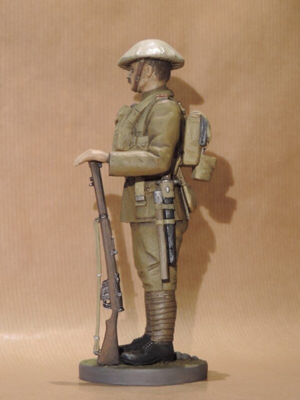 Hand Painted 120mm Resin Military Figure British Infantryman 1916 Produced By Loggerheads Military Studio