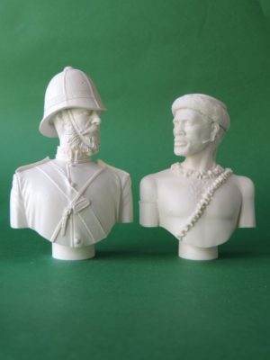 Unpainted Resin Military Busts Produced By Loggerheads Military Studio
