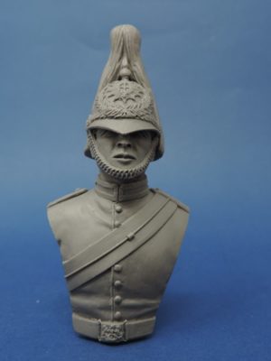 Unpainted 100mm Horse Guards Resin Military Bust Produced By Loggerheads Military Studio