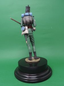 Commission Hand Painted 200mm Resin Military Figure Sergeant 95th Rifles Waterloo Produced By Loggerheads Military Studio