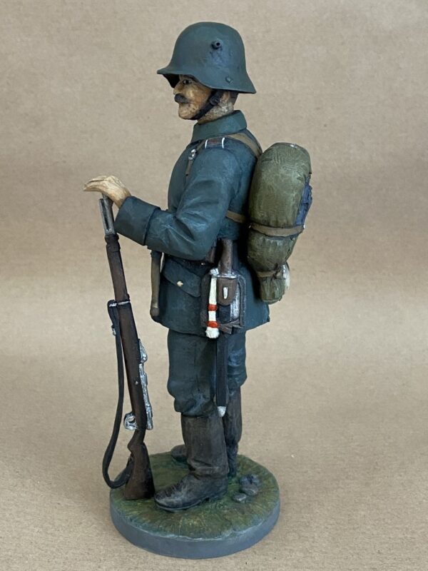 Hand Painted 120mm Resin Military Figure German Infantryman 1916 Produced By Loggerheads Military Studio