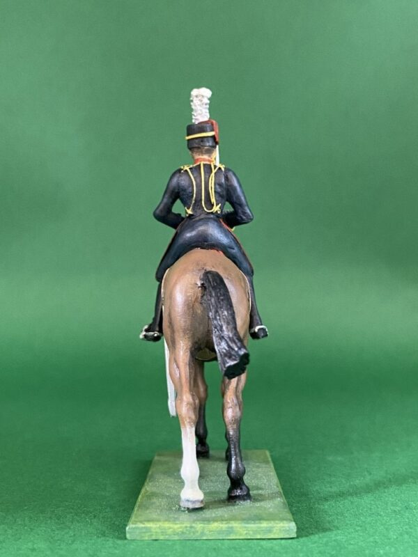 54mm Metal Cast Toy Soldier. Mounted RHA Officer Limited Edition