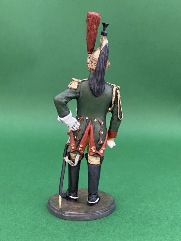 Hand Painted 90mm Metal Cast Military Figure French Imperial Guard Dragoons Officer 1812 Produced By Loggerheads Military Studio