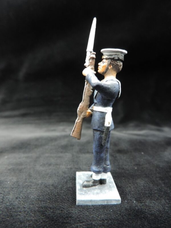 54mm Metal Cast Toy Soldier. Royal Navy Standing