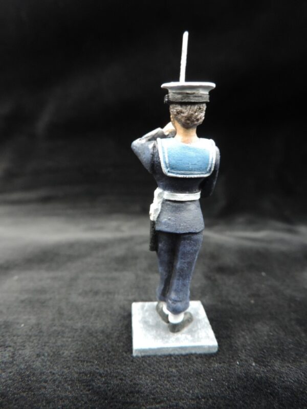 54mm Metal Cast Toy Soldier. Royal Navy Standing